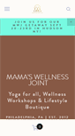 Mobile Screenshot of mamaswellnessjoint.com